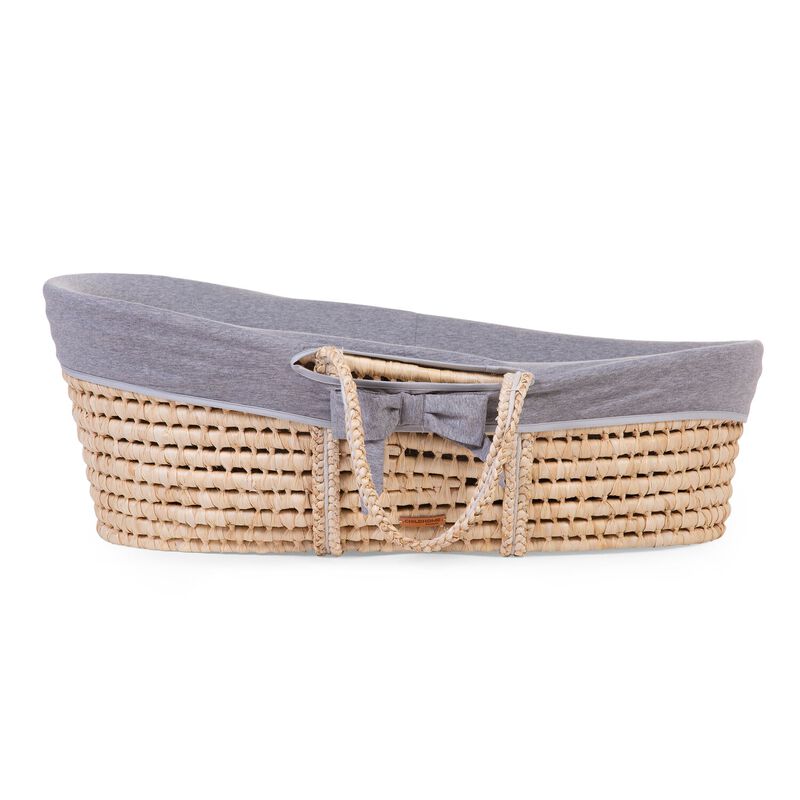 Habillage Panier Moise - Jersey - Gris