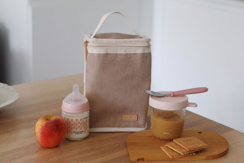 Pochette repas isotherme &eacute;co-con&ccedil;ue - Gazelle chin&eacute;  