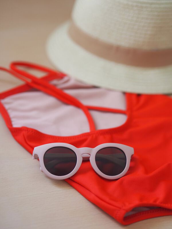 Toddler Sunglasses 2-4yr - Happy Dusty Rose