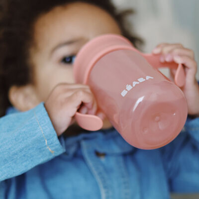 Tasse d&rsquo;apprentissage 360&deg; Rose