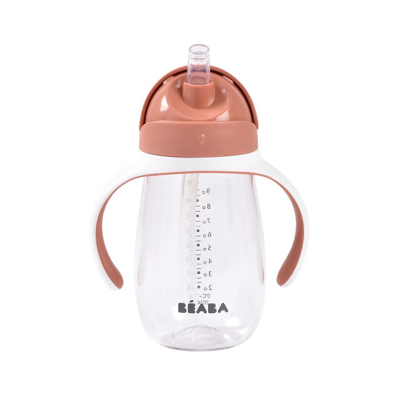 Tasse paille 300ml Terracotta (Béaba) - Image 3