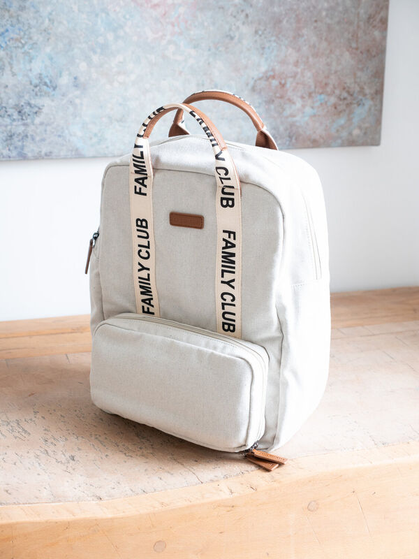 Family Club Signature Sac a Dos - Ecru