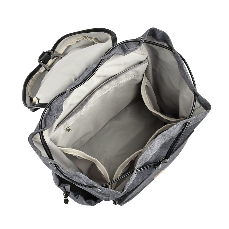 Vancouver Backpack / Nursery Bag / Mommy Bag  - Dark Grey