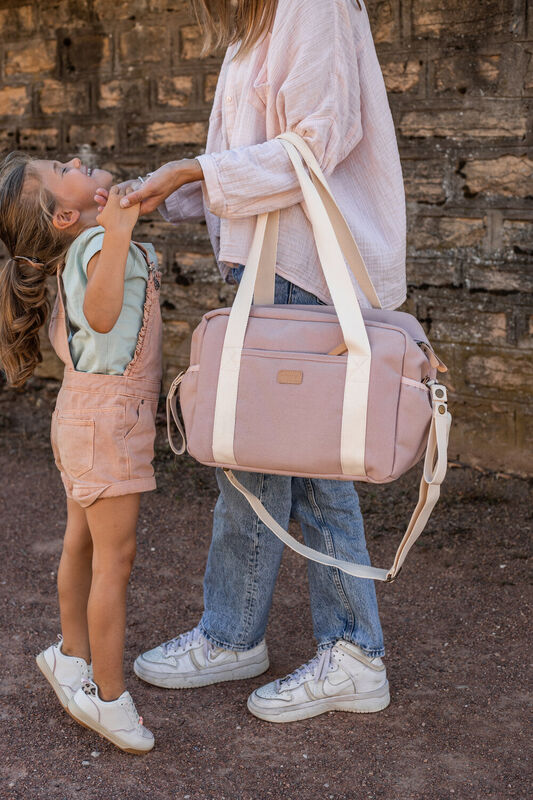 Wickeltasche Paris dusty pink