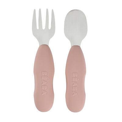 2er Set Edelstahl-Besteck - Zuckerwatte 