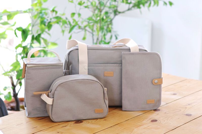 Isolierte Lunchtasche pearl grey