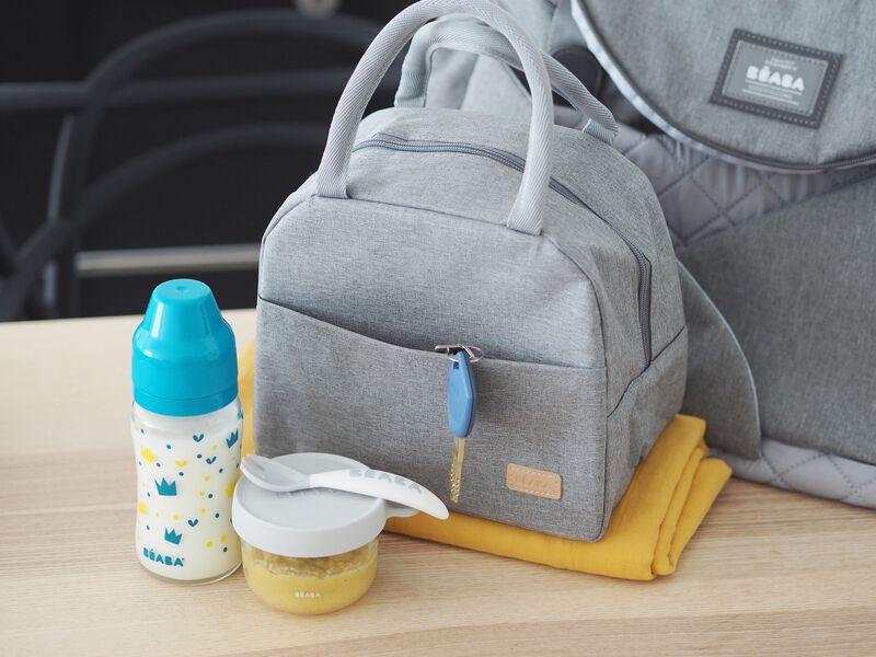 Isothermal lunch bag heather grey
