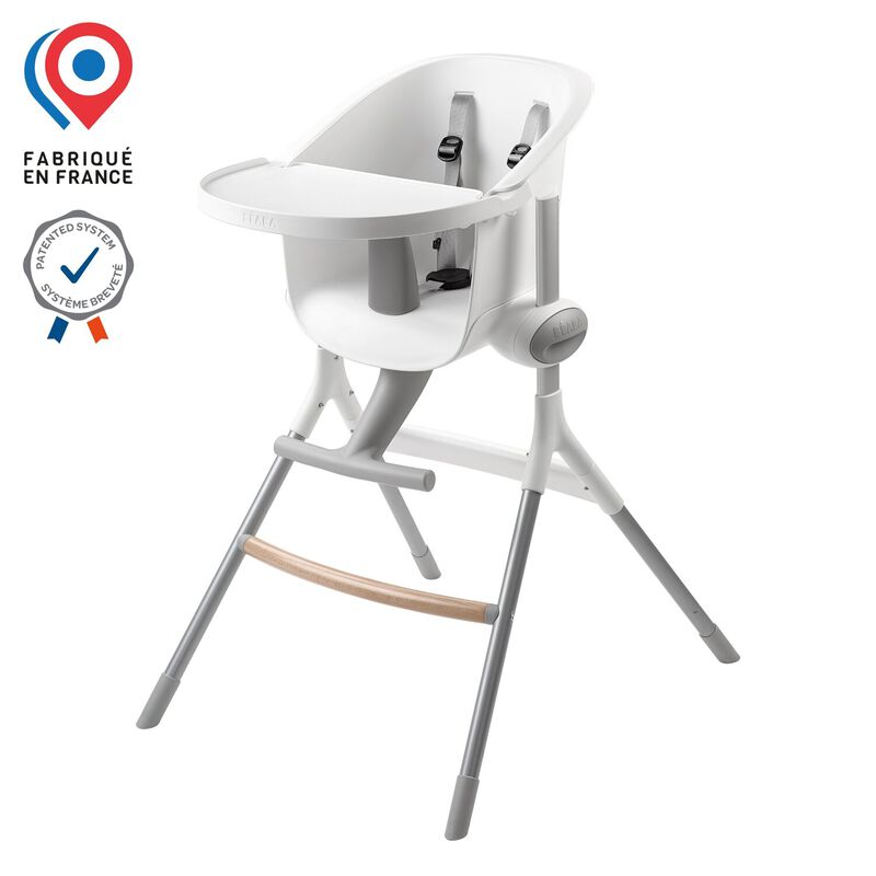 Up & Down High Chair white/grey