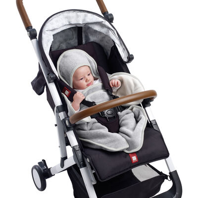 Babynomade&reg; double polaire Gris chin&eacute;