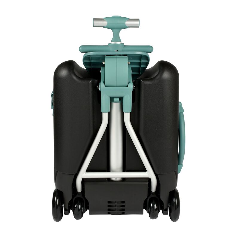 Valise avec assise de voyage Luggage Eazy Bleu-vert