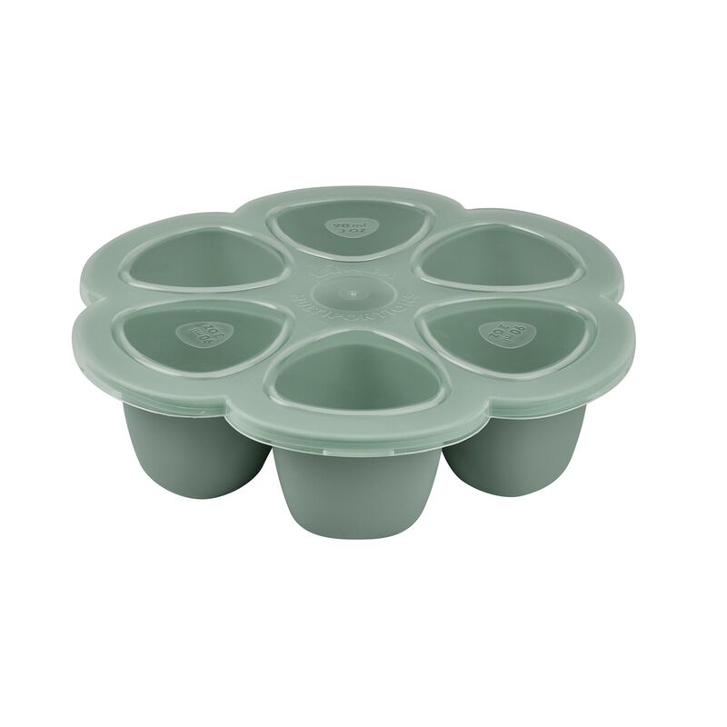 Moule multiportions silicone 6X90ml Vert sauge