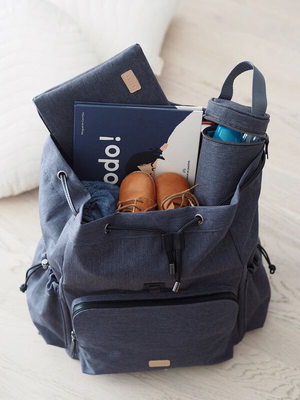 VANCOUVER Wickeltasche dark grey
