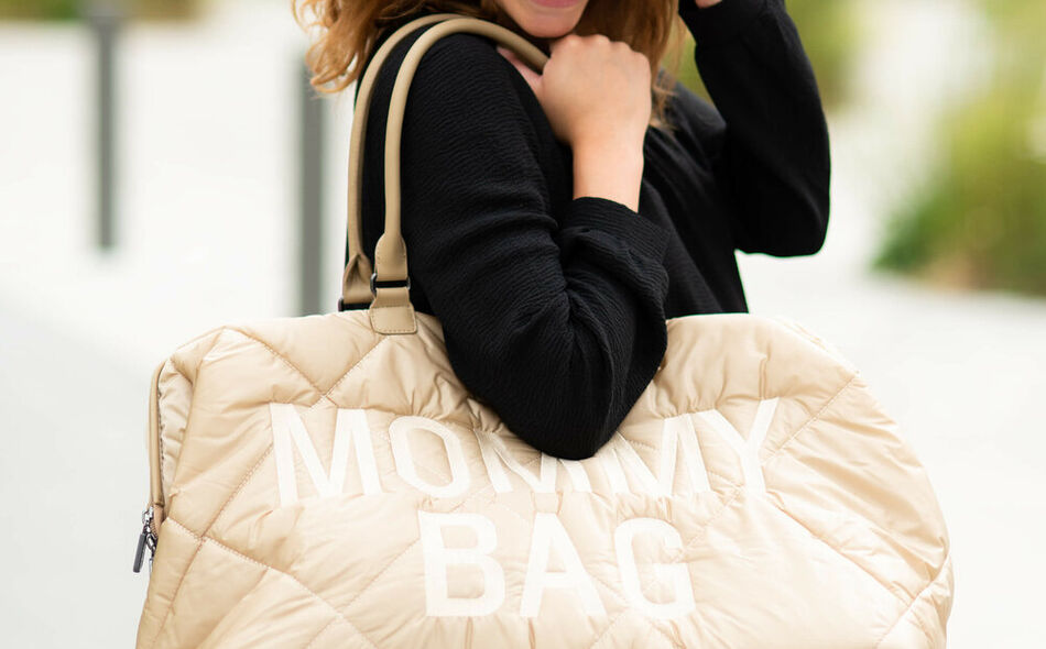 Childhome Mommy Bag - Puffered Beige