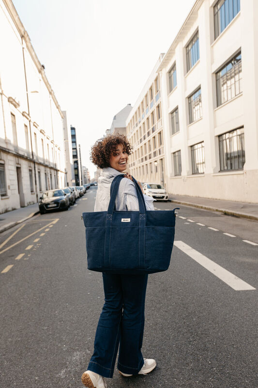 Wickeltasche Madrid XXL - Denim