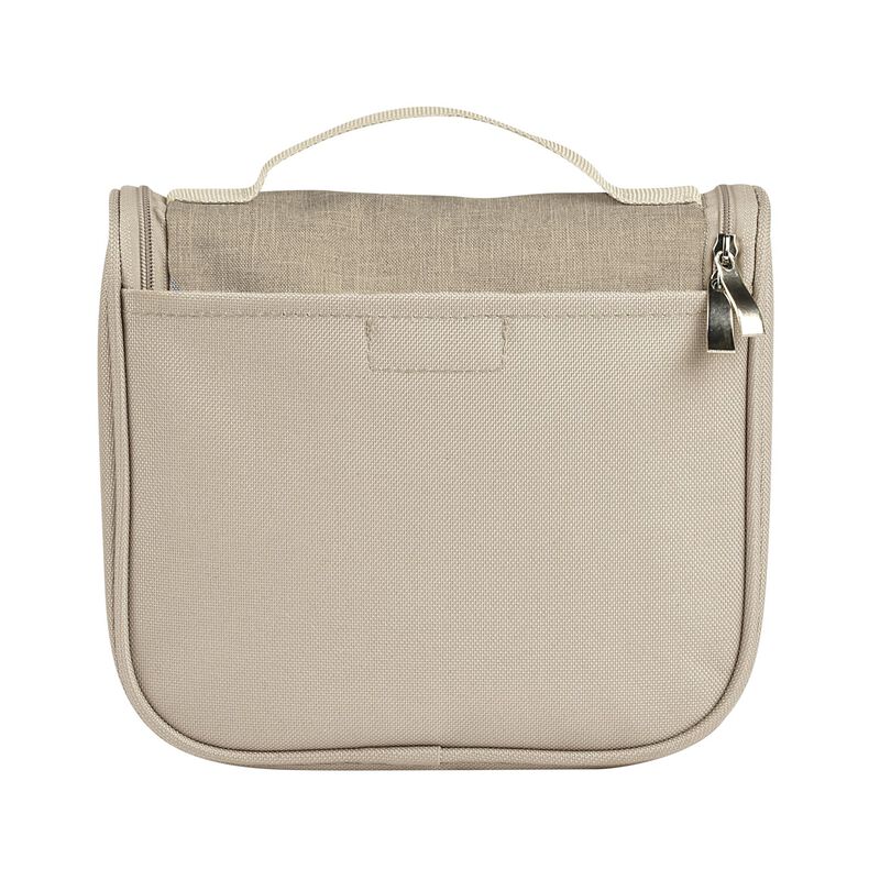 Kulturtasche mit 10 Accessoires - Tonerde