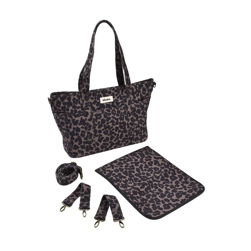 Wickeltasche Madrid - Leopard