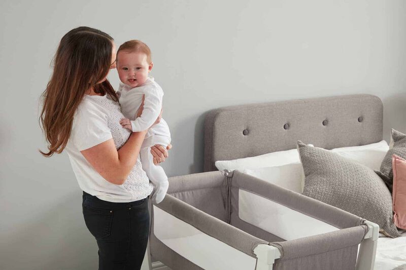 B&Eacute;ABA by Shnuggle Convertible Air Bedside Sleeper Bassinet