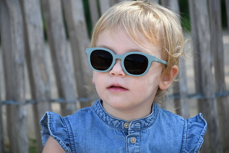 Gafas de sol 2-4 a&ntilde;os SQUARE BRIGHT Verde ahumado 