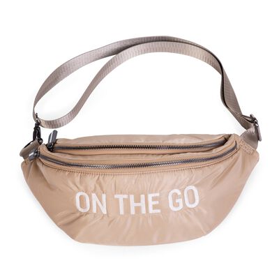 Childhome On-The-Go Belt Bag - Puffer Beige