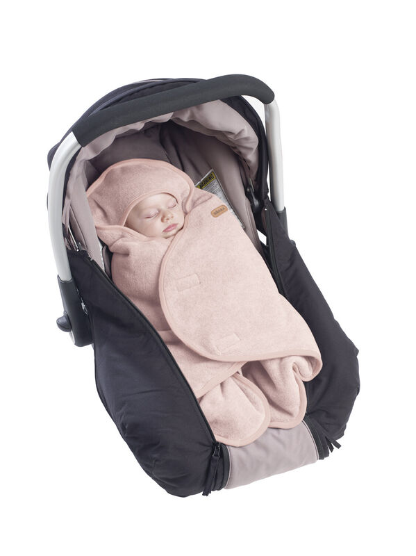 Babynomade® double fleece dusty rose