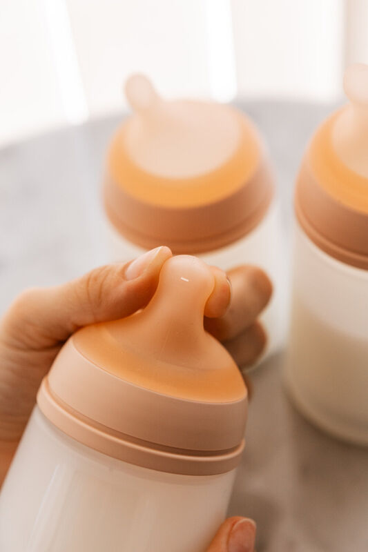 Anti-colic Zer&oslash;.Zer&oslash; baby bottle 120 ml &ndash; One size, breastfeeding special - Fair
