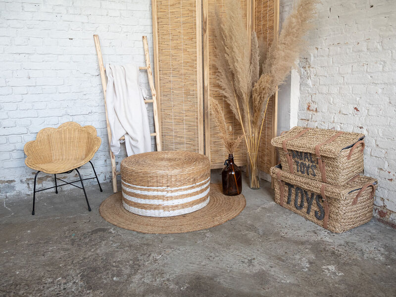 Kinderstuhl Blume Rattan