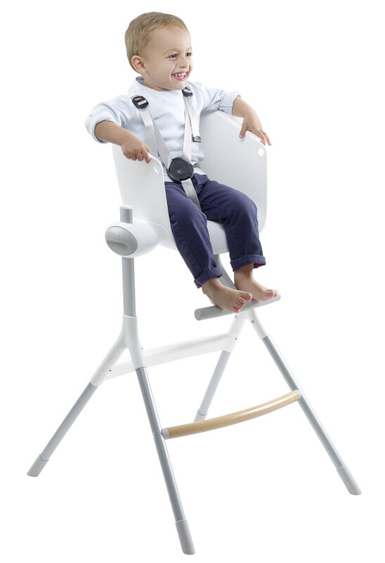 Up & Down High Chair white/grey