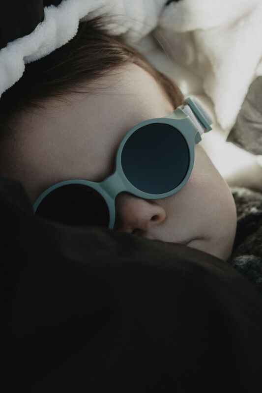 Newborn Strap Sunglasses 0-9m  - Sage Green
