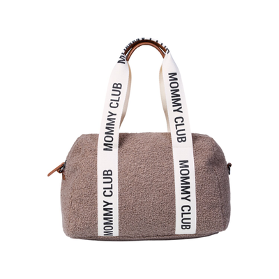 Mommy Club Sac à Langer - Signature - Teddy Brun Doux