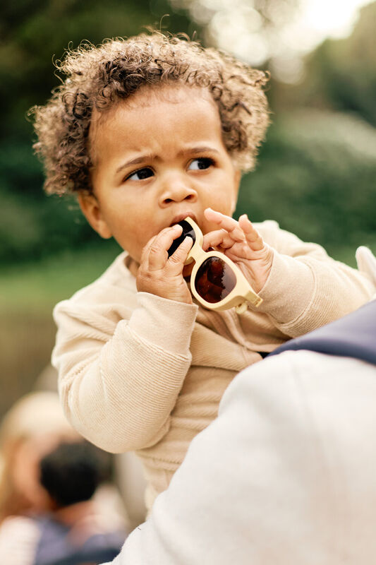  Gafas para 9-24 meses SQUARE LUCKY ocre