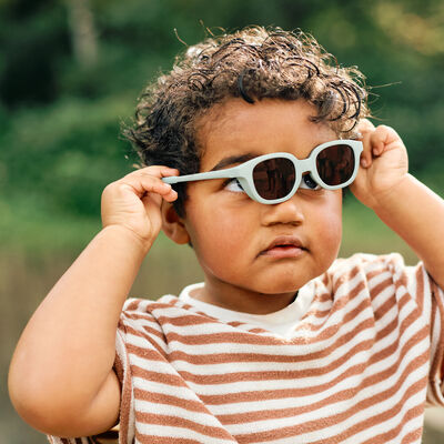  Gafas para 9-24 meses SQUARE LUCKY verde salvia 