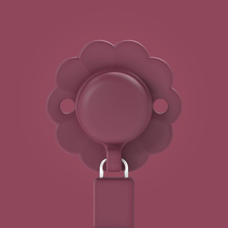 Attache-sucette Wonder Magenta Viva