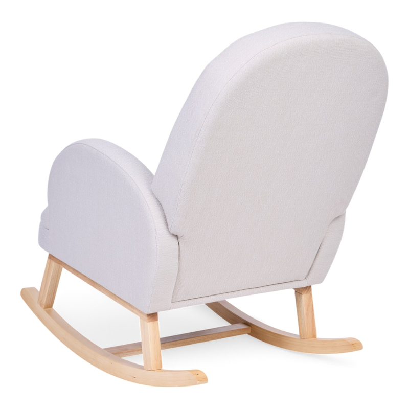 Schaukelstuhl - Leinen - Beige
