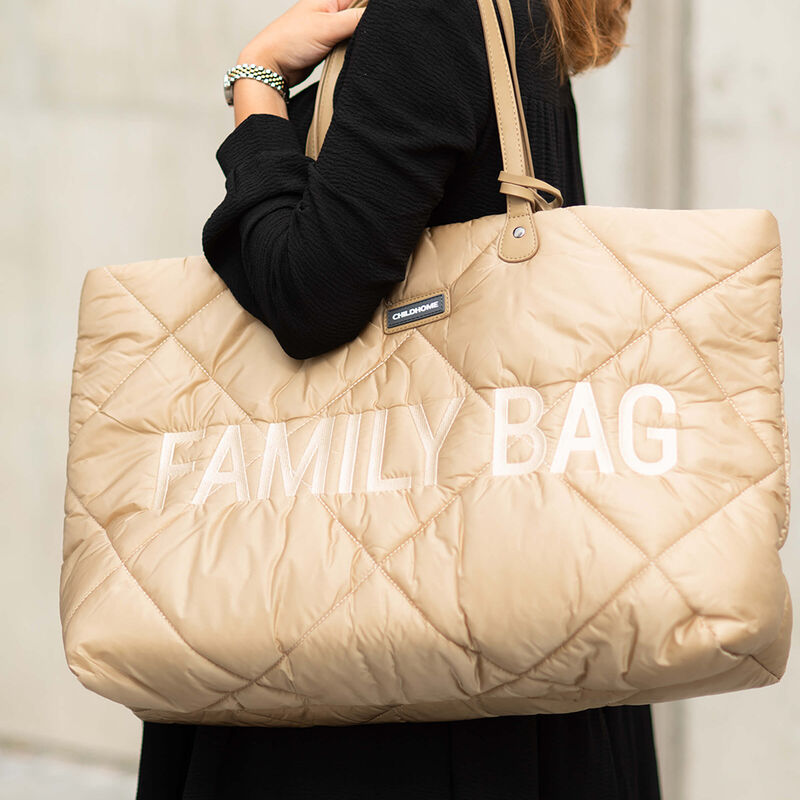 Childhome Family Bag - Puffered Beige