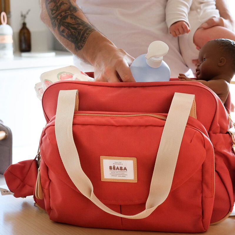 Bolso cambiador Gen&egrave;ve - terracotta