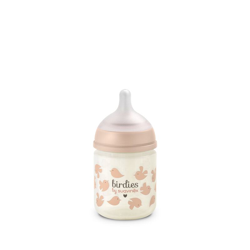 Biberon verre 120ml tétine SX Pro XS Birdies