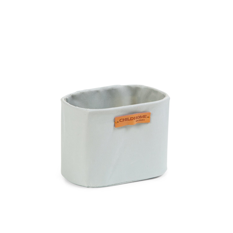 Lot de 3 paniers de rangement suspendus Polyester gris (Childhome) - Image 6