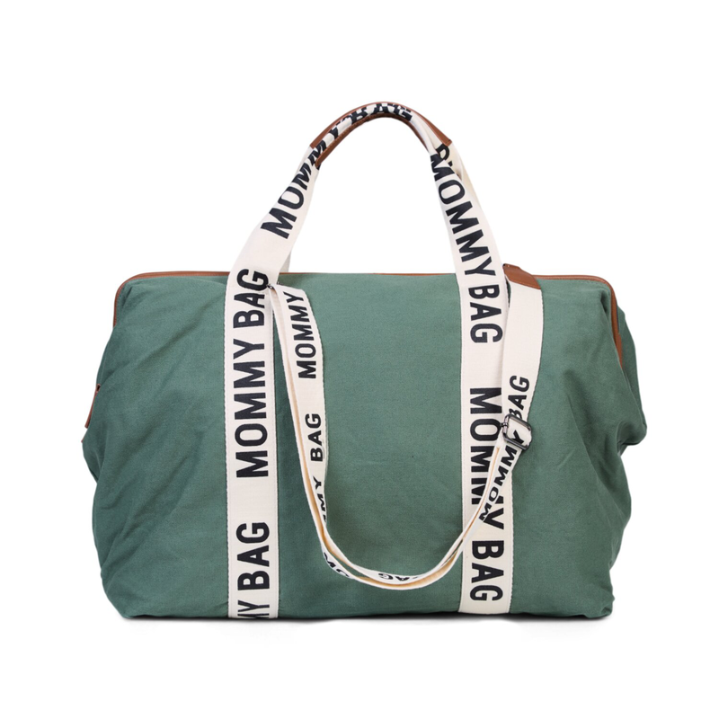 Nursery bag Mommy Bag &reg; Signature Canvas green