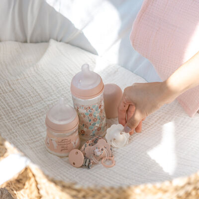 Welcome Baby Set - Bunny Pink