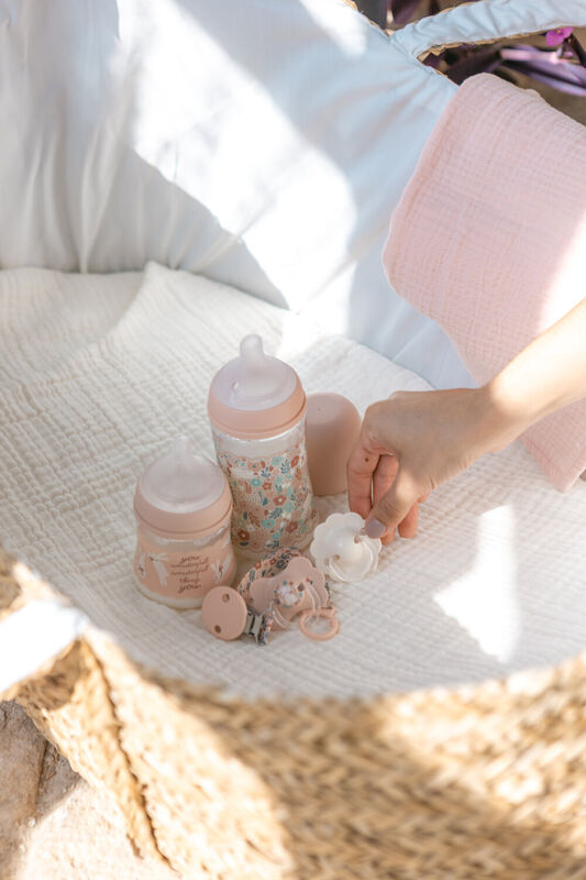 Welcome Baby Set - Bunny Pink
