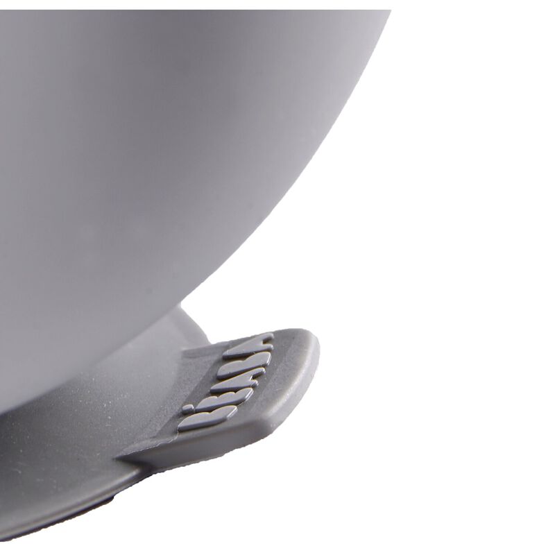 Silicone Suction Bowl grey