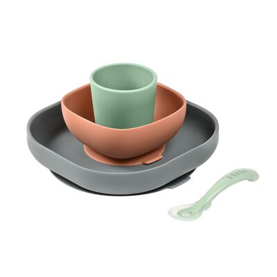 Coffret repas silicone Min&eacute;ral