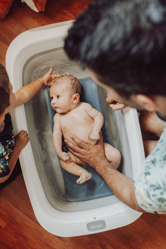 EAZY POP Foldable Bath Velvet Grey