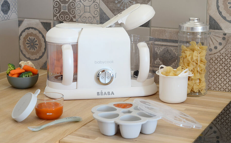 Babycook Duo® Baby Food Maker Processor white-silver