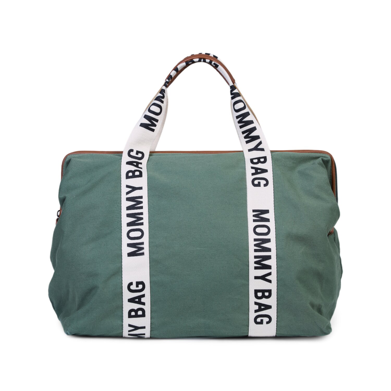 Mommy Bag ® Sac A Langer - Signature - Toile - Vert (Childhome) - Image 2