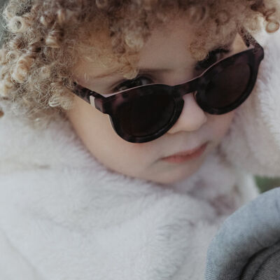 Brille 2-4 Jahre happy pink tortoise