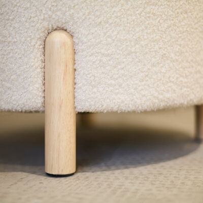 Kids Chair - Teddy - Off White Natural