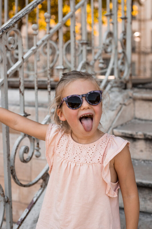 Brille 4-6 jahre sunshine pink tortoise