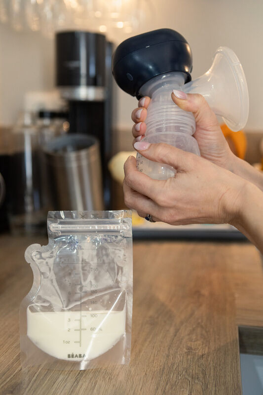 Bolsas de almacenamiento de leche materna 250ml x50