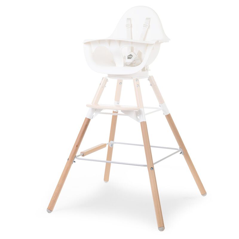Evolu Extra Set De Pieds Longues + Repose Pieds - Bois - Naturel Blanc (Childhome) - Image 6